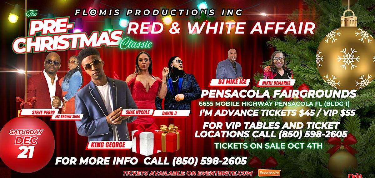 Pre Christmas Red & White Affair