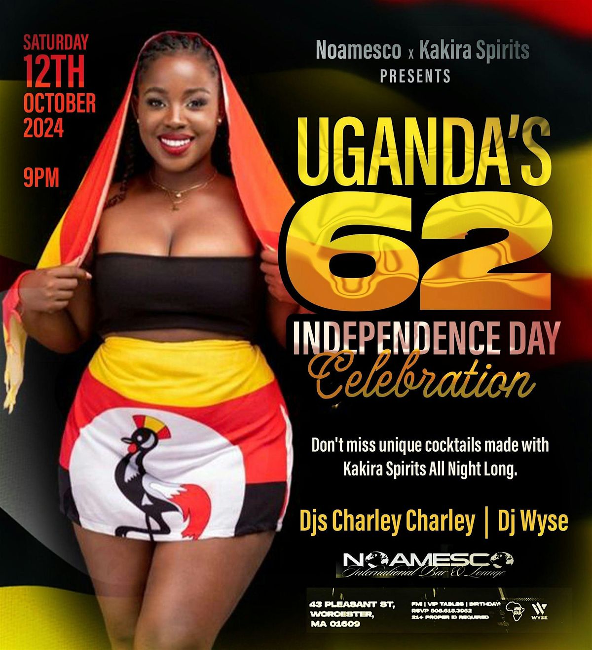 Uganda's 62nd Independence Day Celebration