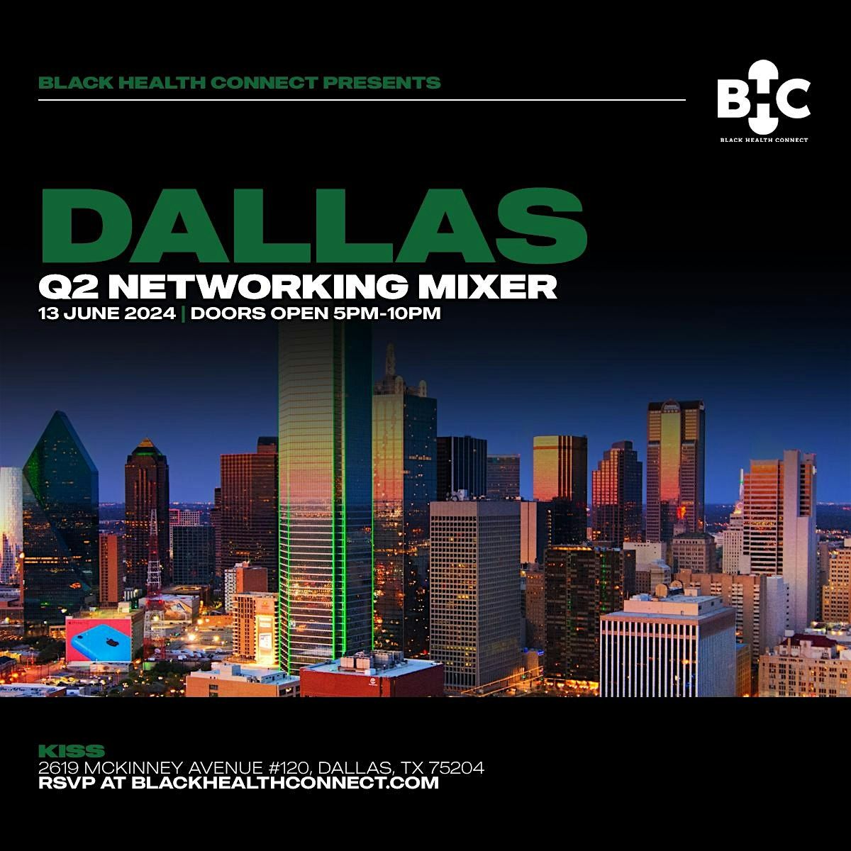 Black Health Connect: Dallas, TX - Q2 2024 MIXER