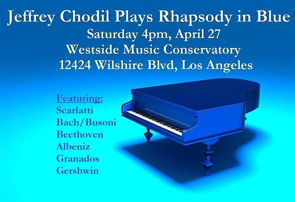 Jeffrey Chodil Plays Rhapsody in Blue