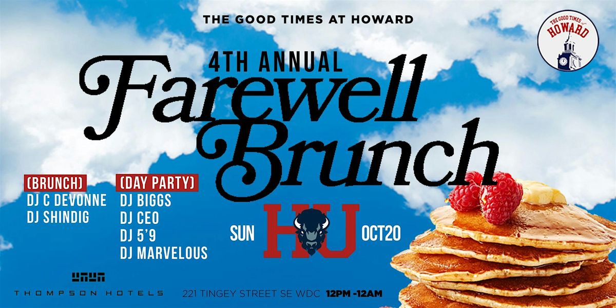 HUHC  2024 Finale: 4th Annual Farewell Brunch