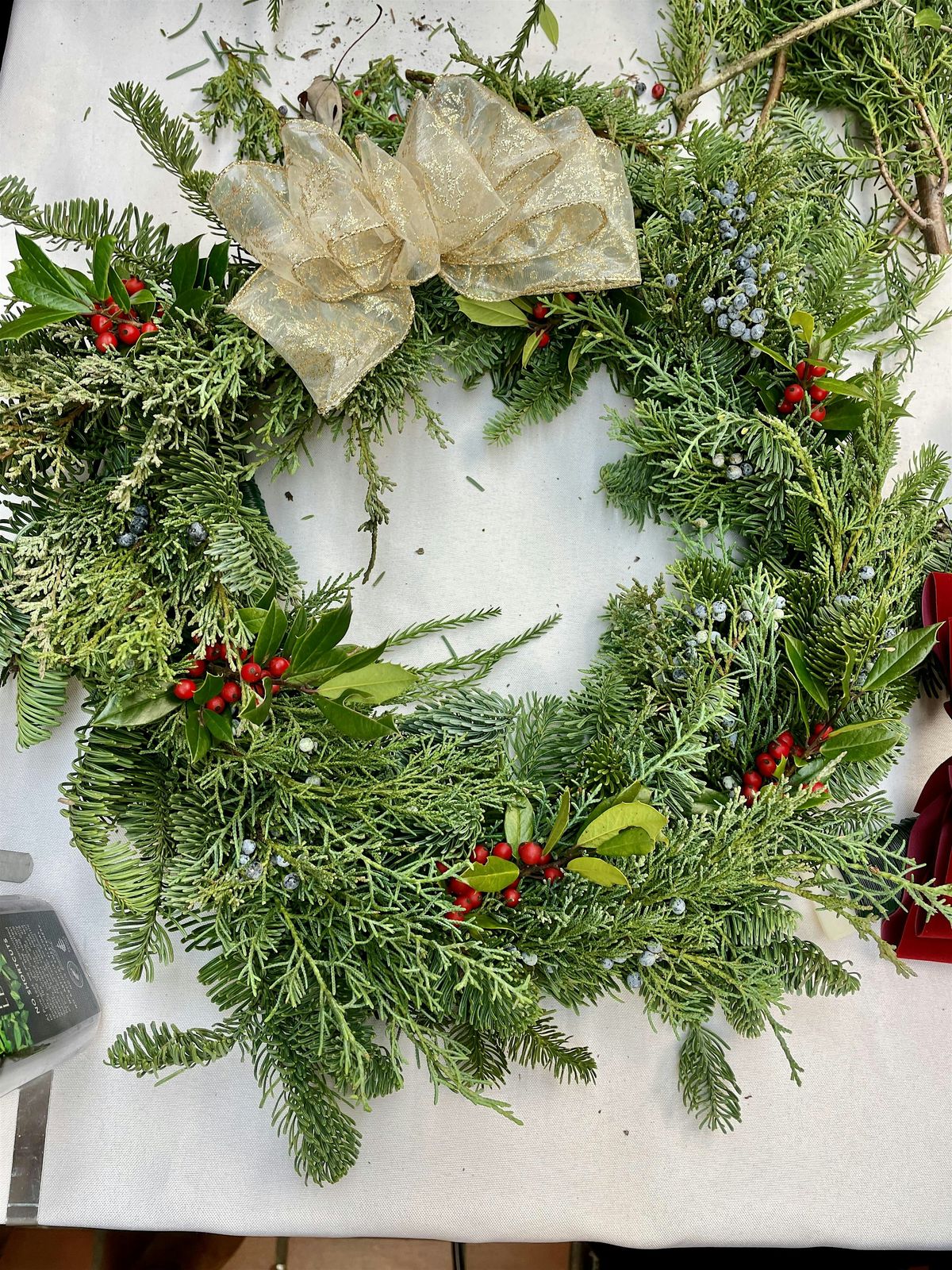 Christmas Wreath Class