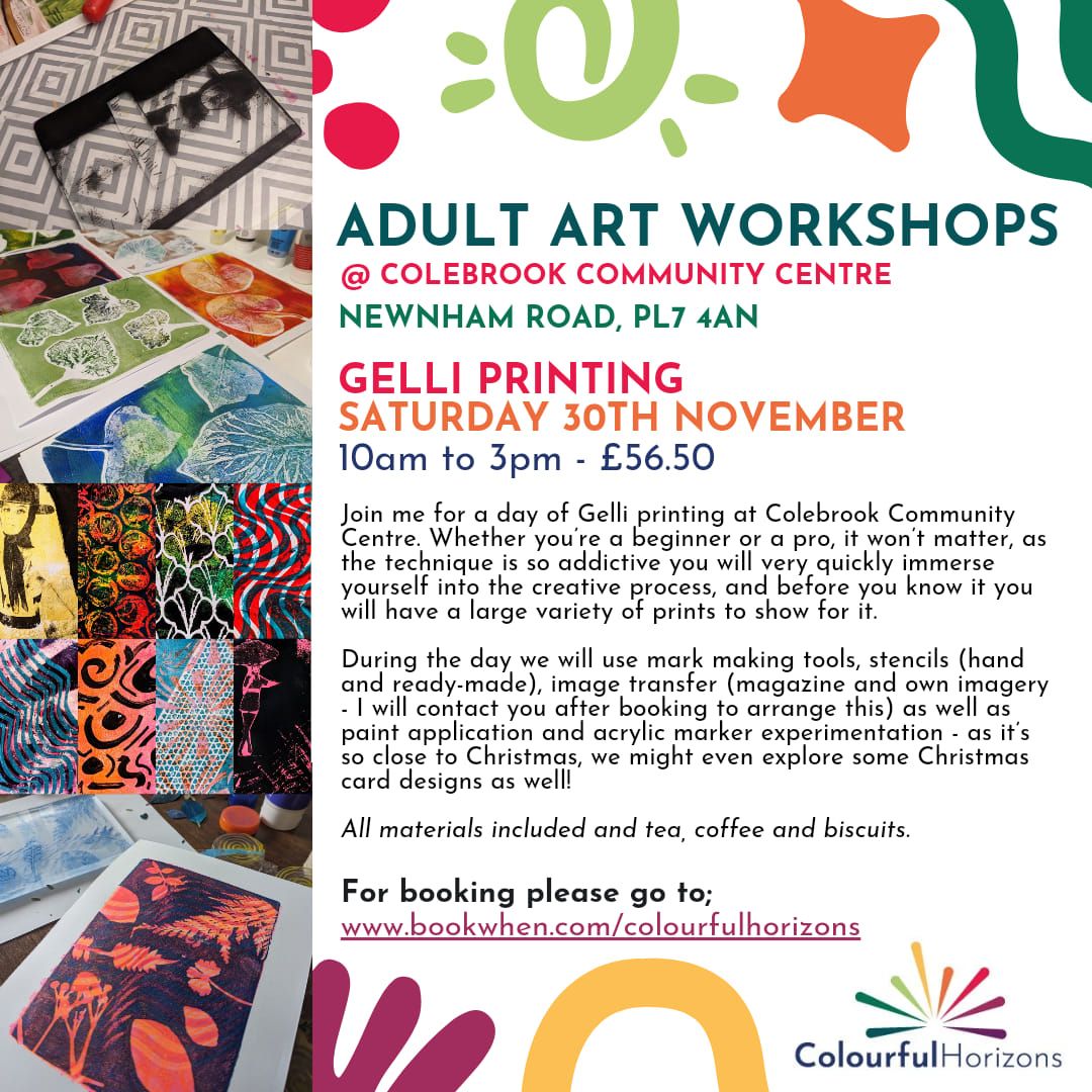 5 hours of Gelli Printing heaven 