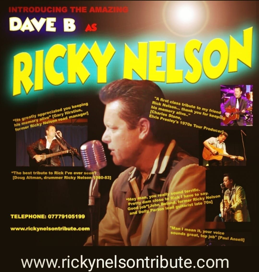 Dave B's Ricky Nelson Tribute (USA TOUR 2024) 
