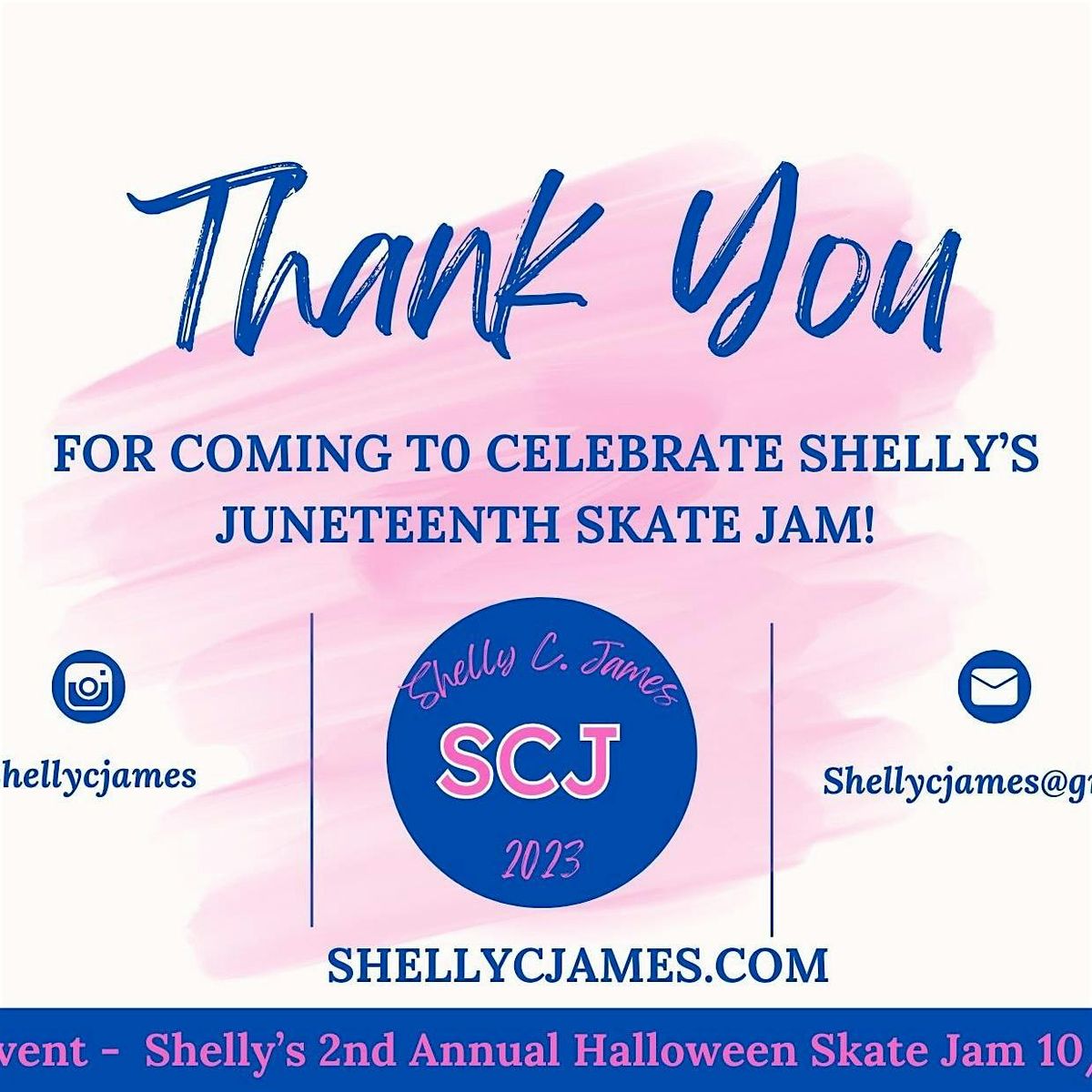 Shelly's Kiss the Summer Goodbye Skate Jam