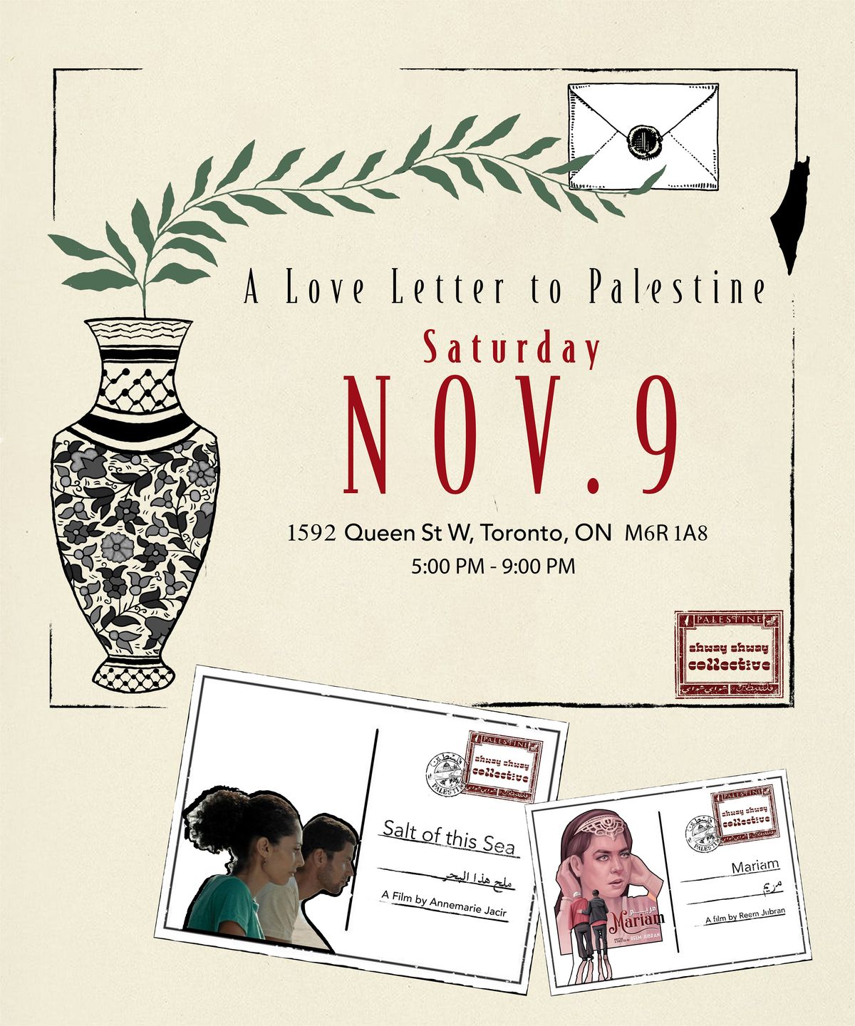 Shway Shway Presents: A Love Letter to Palestine...