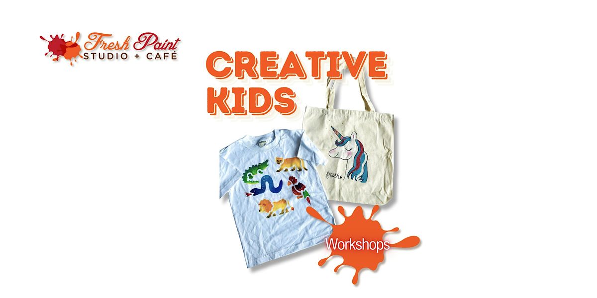 In-Studio Creative Kids: PA Day Totes and Tees Fun Workshop!