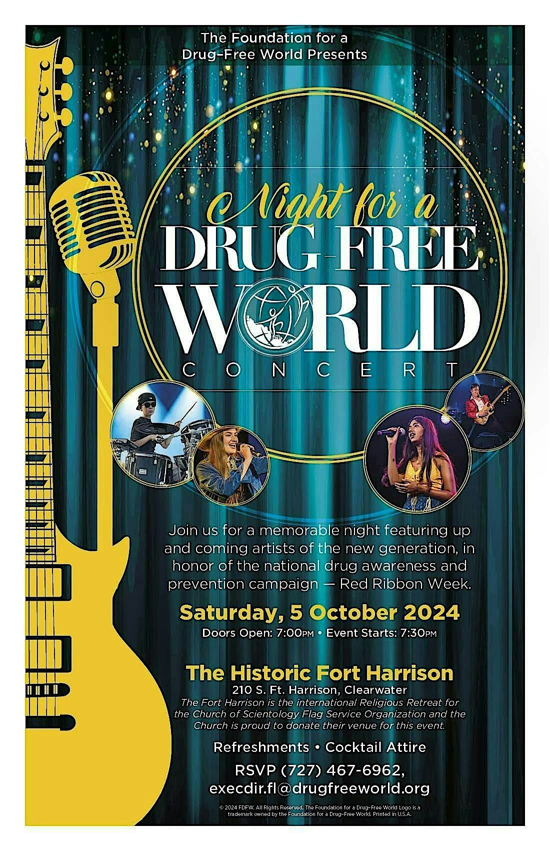 Night for a Drug-Free World Concert 2024