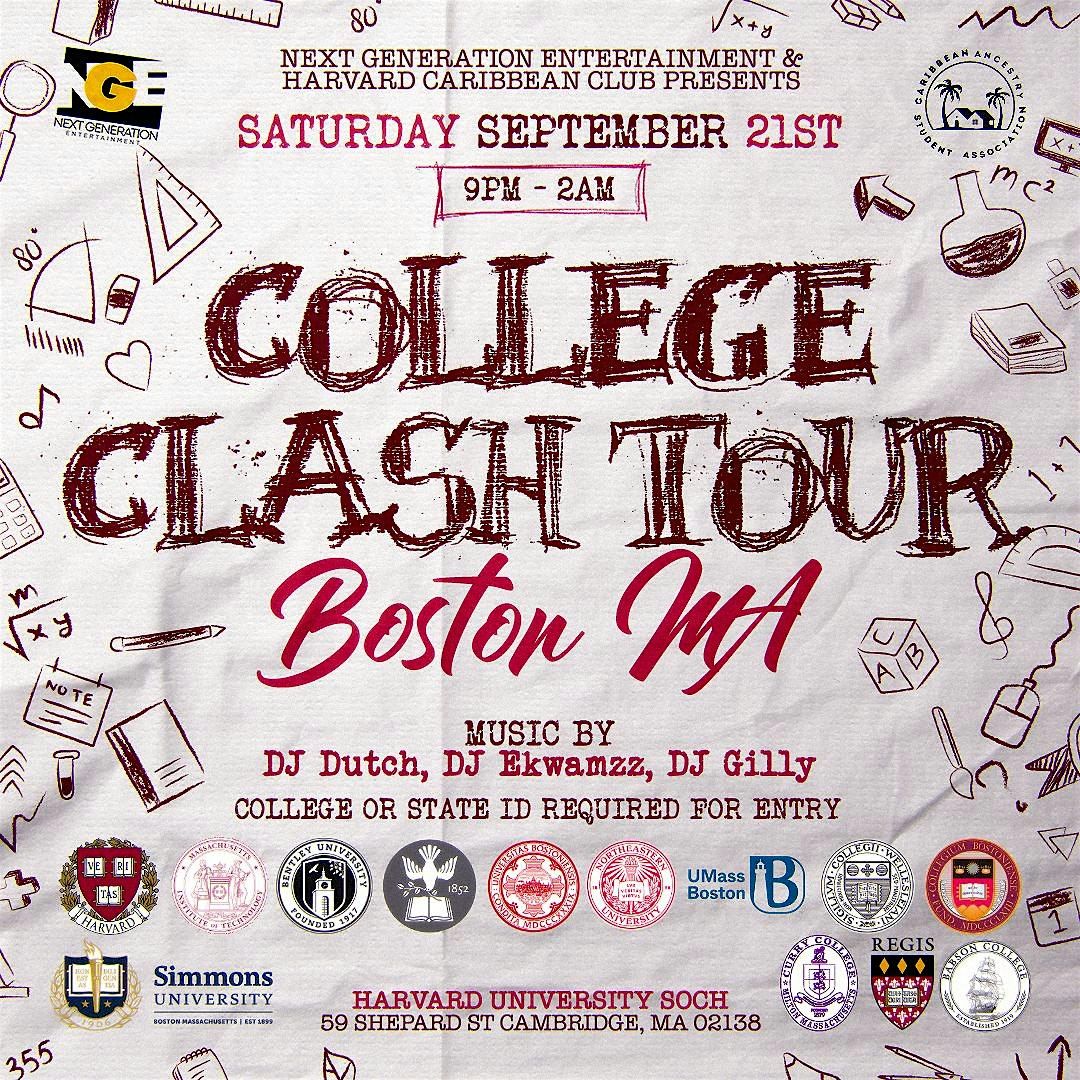 COLLEGE CLASH TOUR ( BOSTON )