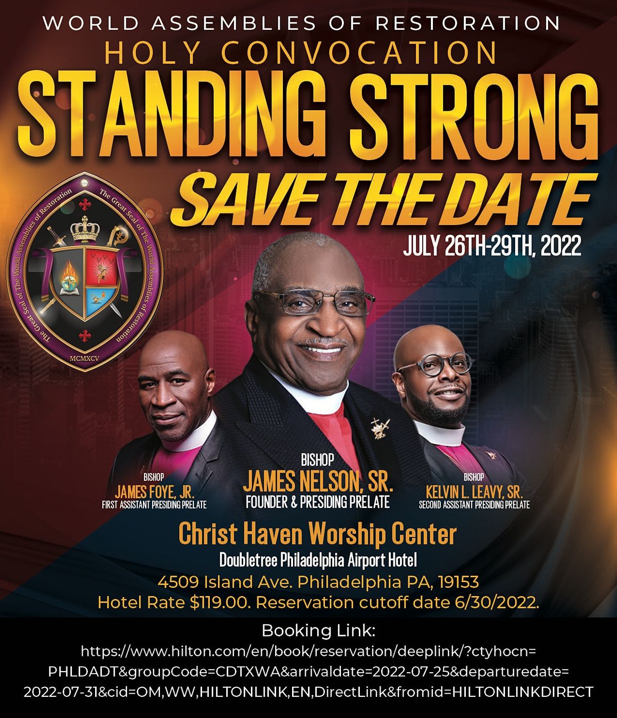 World Assemblies of Restoration Holy Convocation 2022