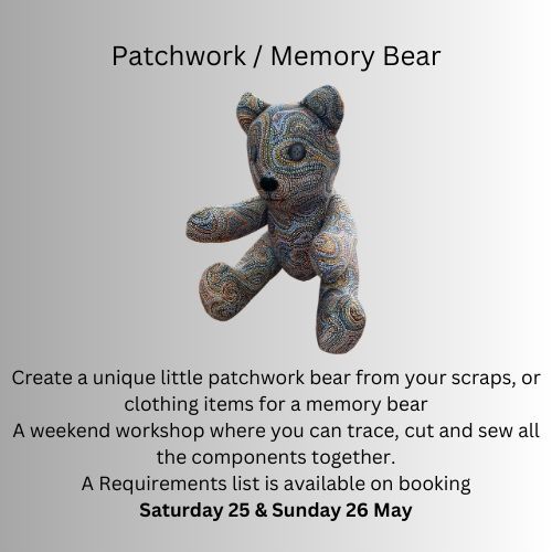 Class Patchwork Memory Bear