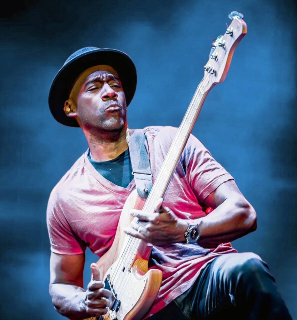 Marcus Miller at New Orleans Jazz Market