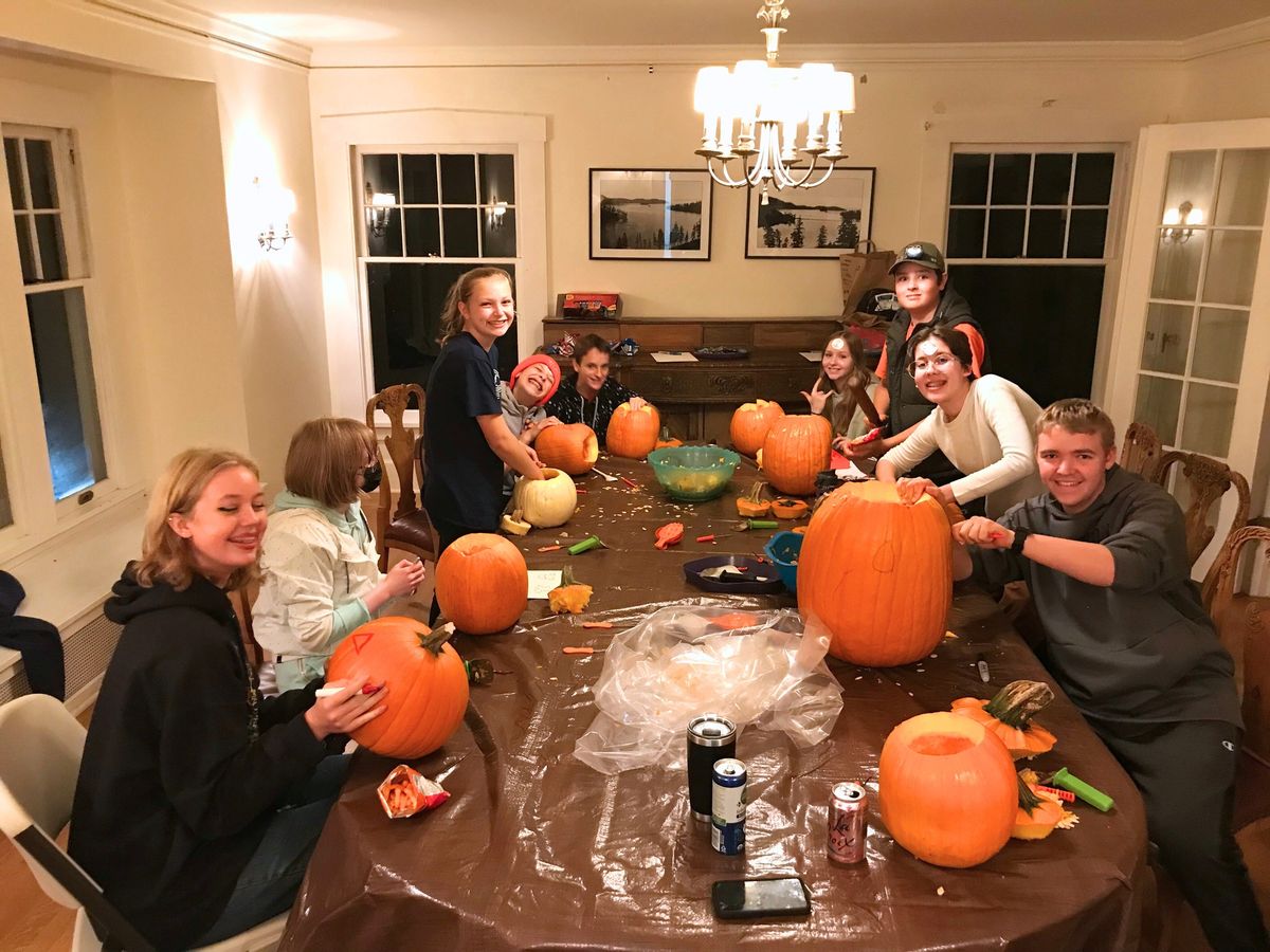 Teen Camp Out: Pumpkin Carving