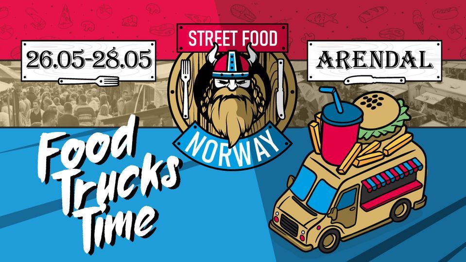 Food Truck Festival i Arendal - Street Food Norway Tour 2023