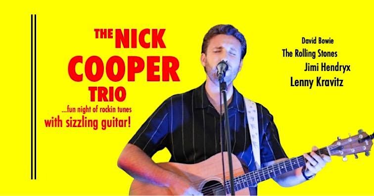 Nick Cooper Trio Live!