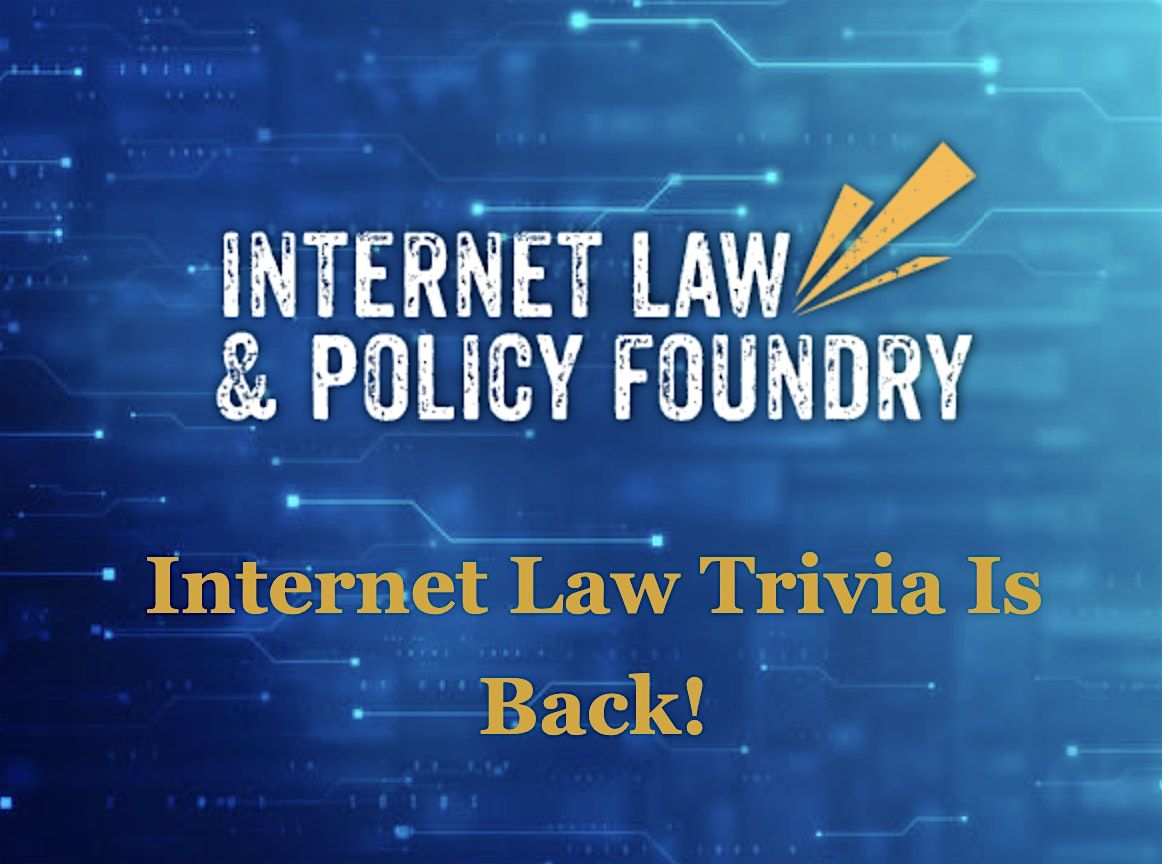 2024 Foundry Tech Policy Trivia and Mixer