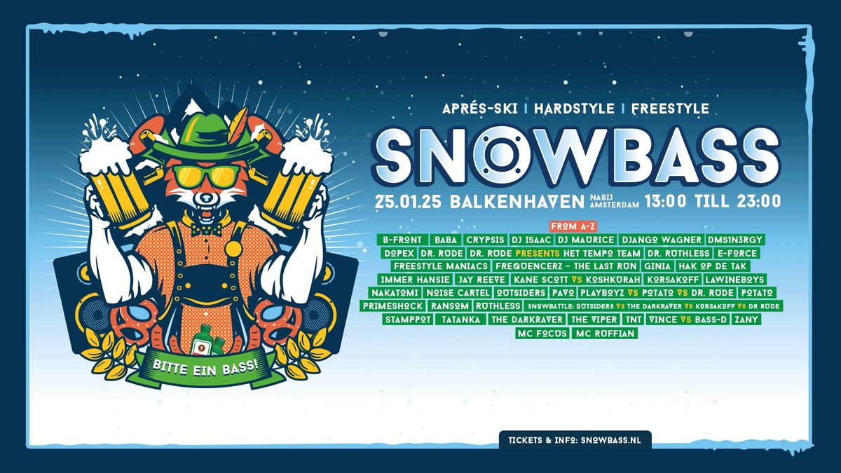 Snowbass Festival 2025 - Bitte ein Bass!