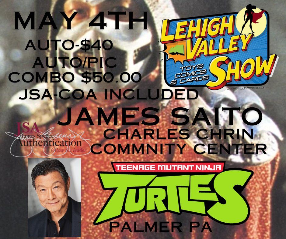 Meet James Saito-TMNT Shredder