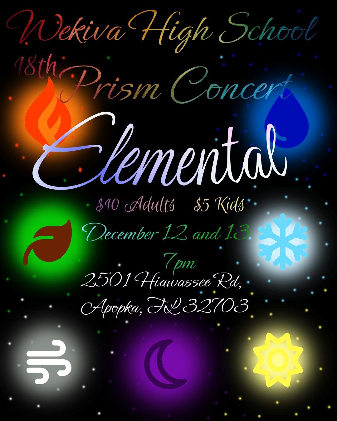 Wekiva High School Prism Concert: Elemental