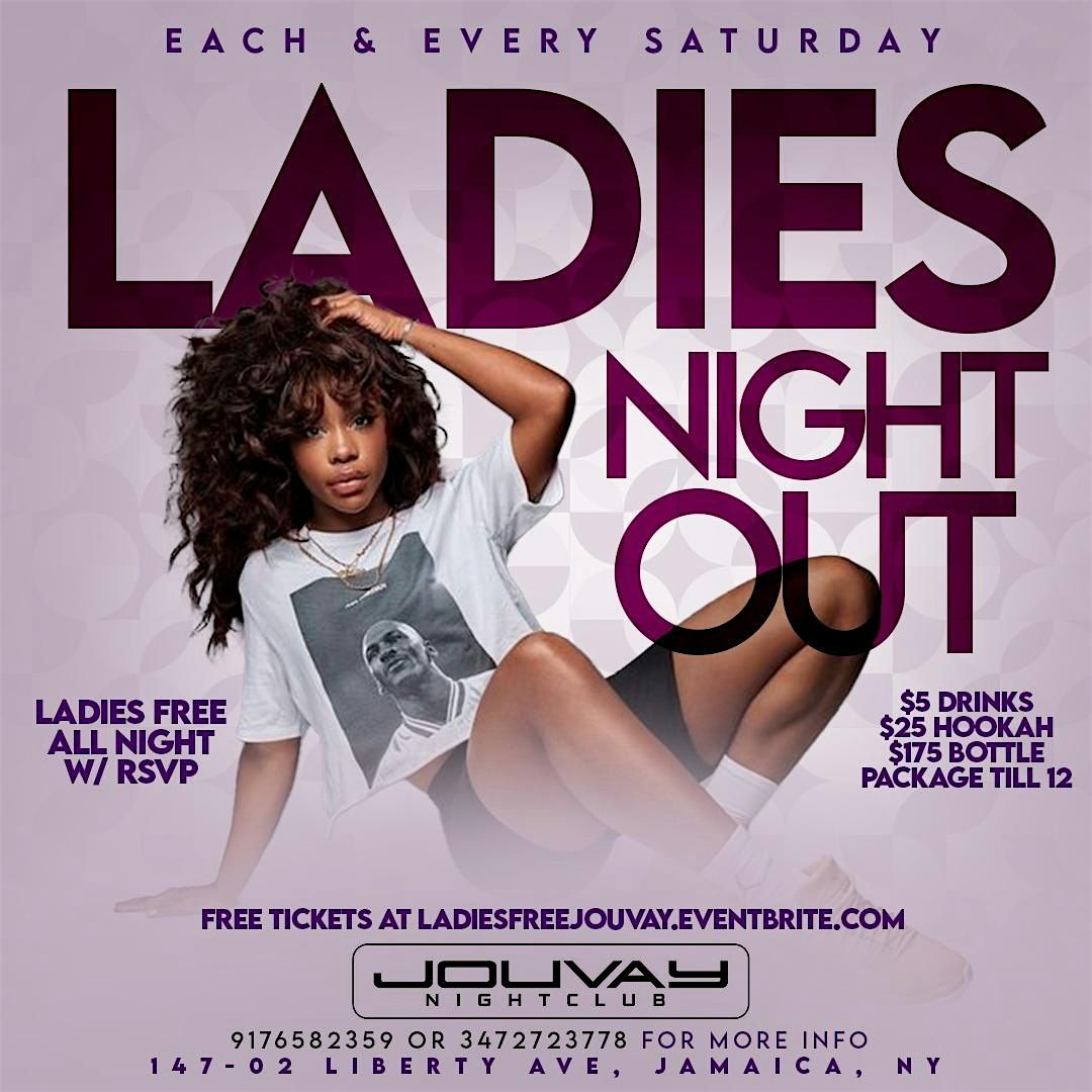 LADIES NIGHT OUT SATURDAYS (ladies no cover all night w\/rsvp)