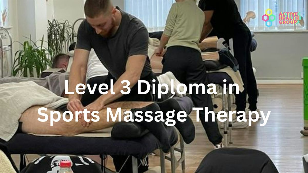 VTCT Level 3 Diploma in Sports Massage Therapy