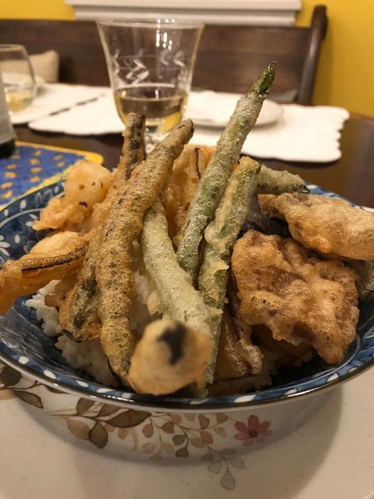 Japanese Tempura with miso soup class