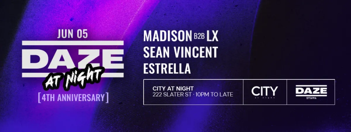 DAZE At Night 4TH ANNIVERSARY