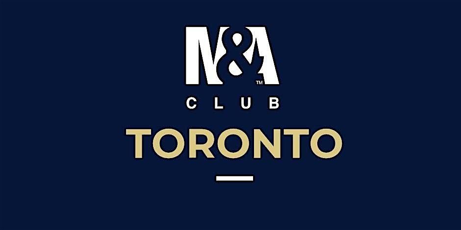 Toronto M&A Club Lunch Meeting