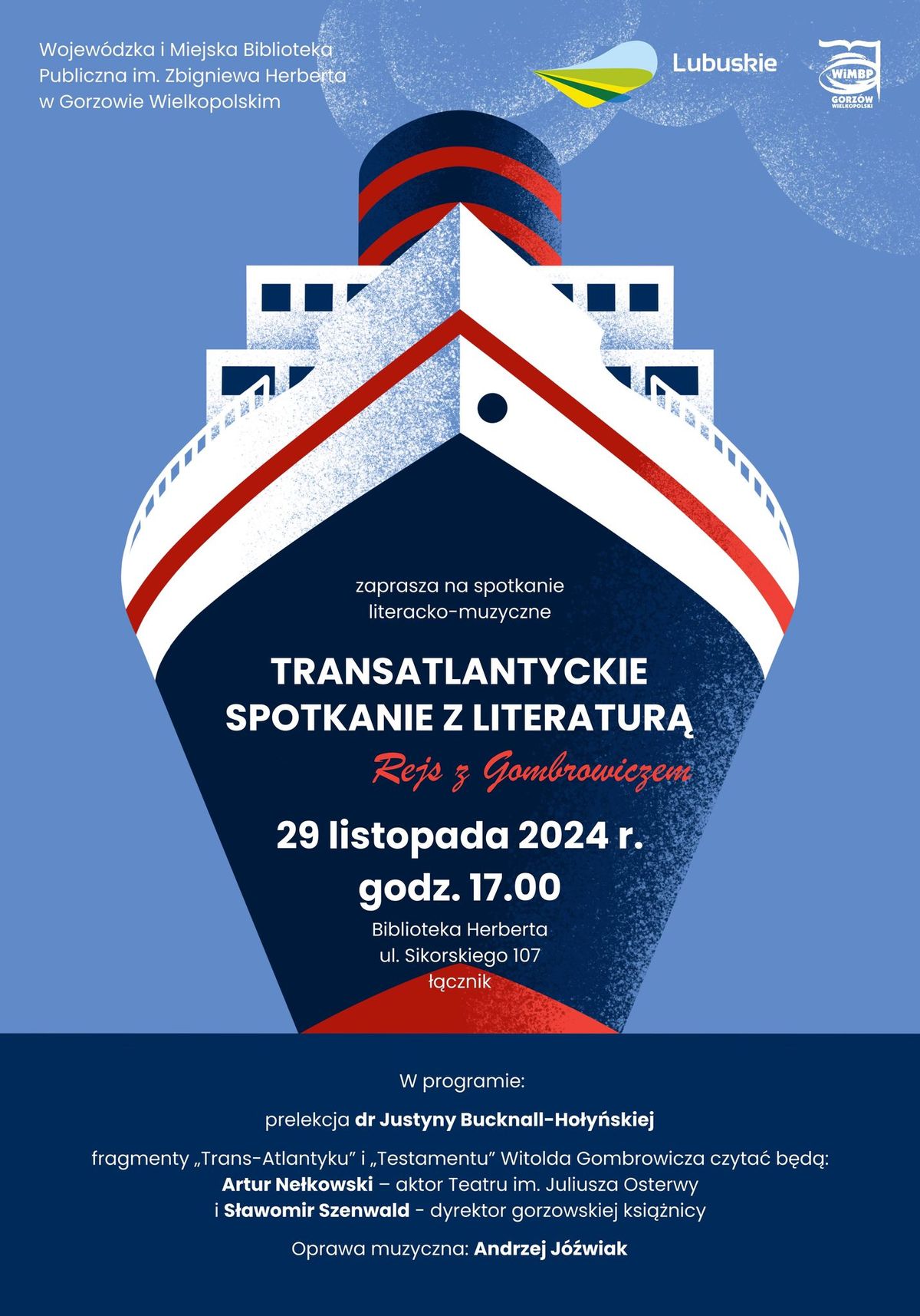 Rejs z Gombrowiczem: Transatlantyckie Spotkanie z Literatur\u0105