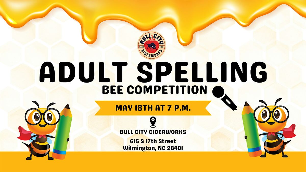 Adult Spelling Bee -BCC ILM