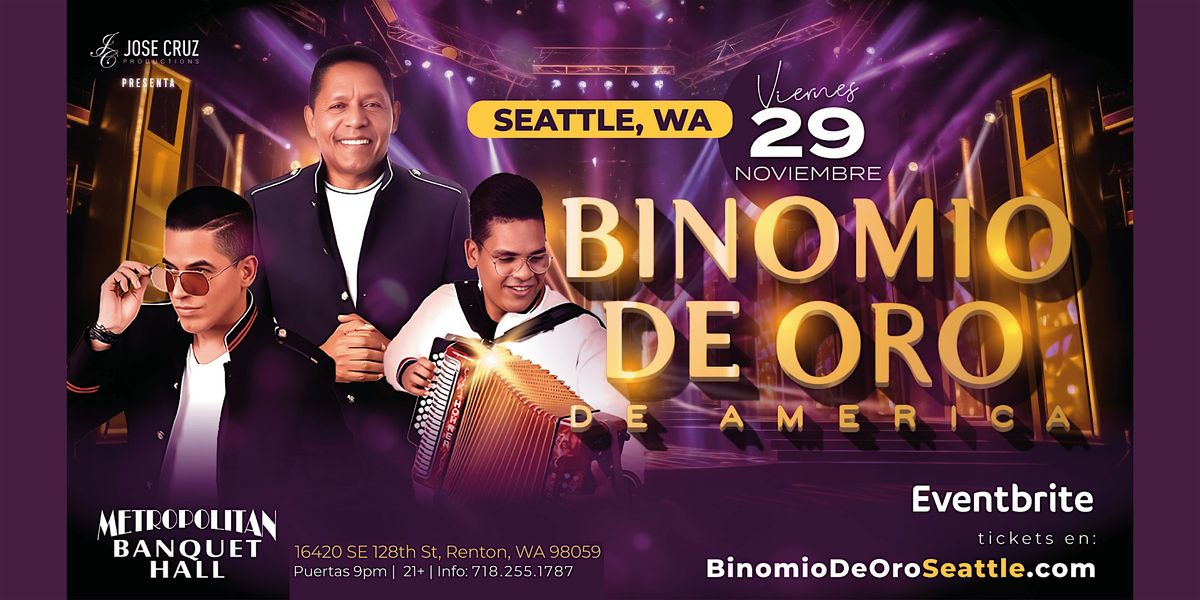 Binomio de Oro de Am\u00e9rica en SEATTLE, WA| Noviembre 29 2024