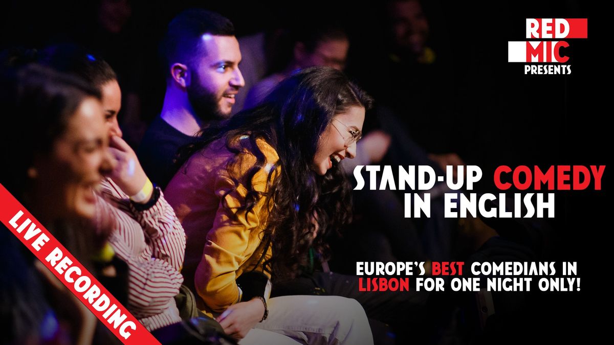 RED MIC \u2022 Lisbon \u2022 Stand up Comedy in English