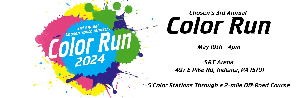 3rd Annual Chosen Color Run
