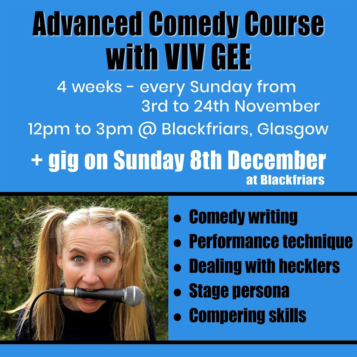 Glasgow Advanced Comedy Class