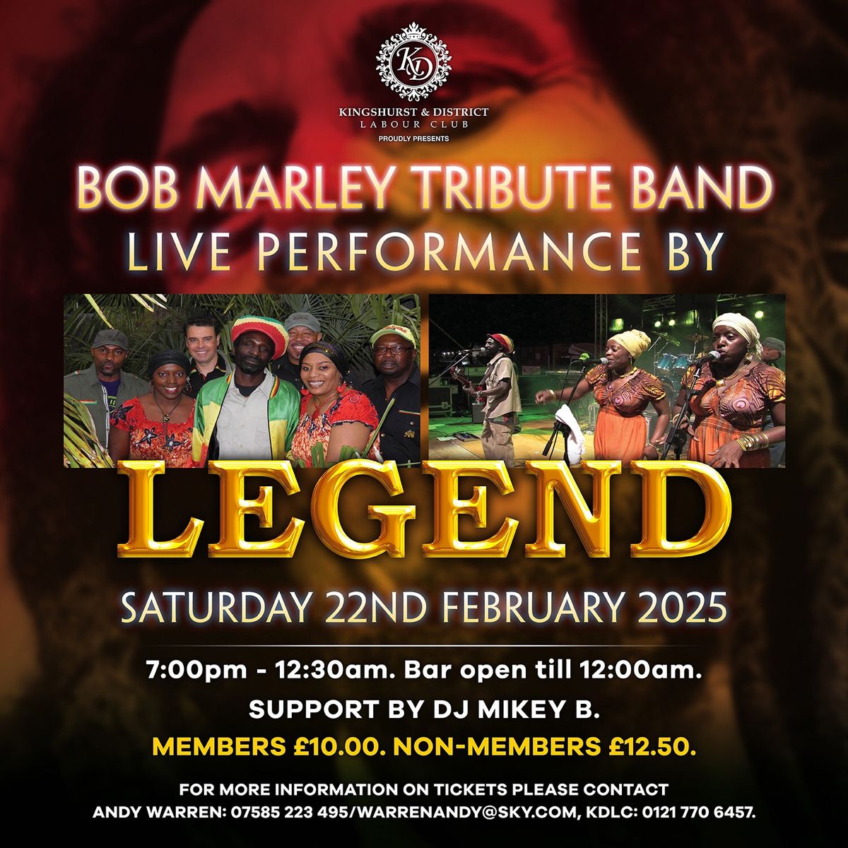 LEGEND - Bob Marley Tribute Band