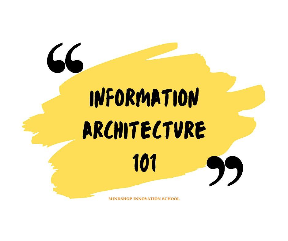 MINDSHOP\u2122| Information Architecture in the Digital AI Age