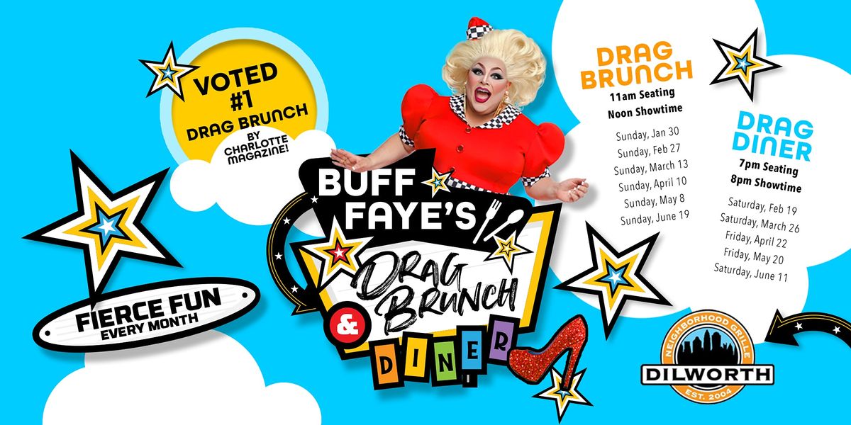 Buff Faye's "POP DIVA" Drag Diner: VOTED #1 Food, Fun & Drag