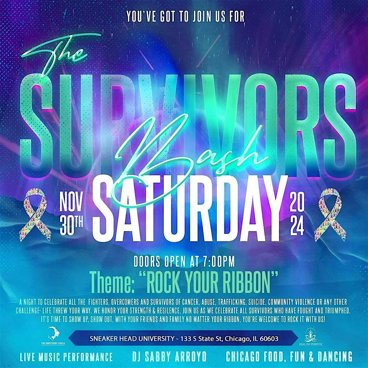 The Survivors Bash: Rock Your Ribbon