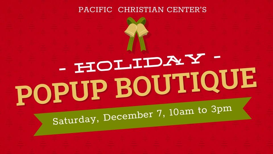 Annual Holiday Pop-Up Boutique