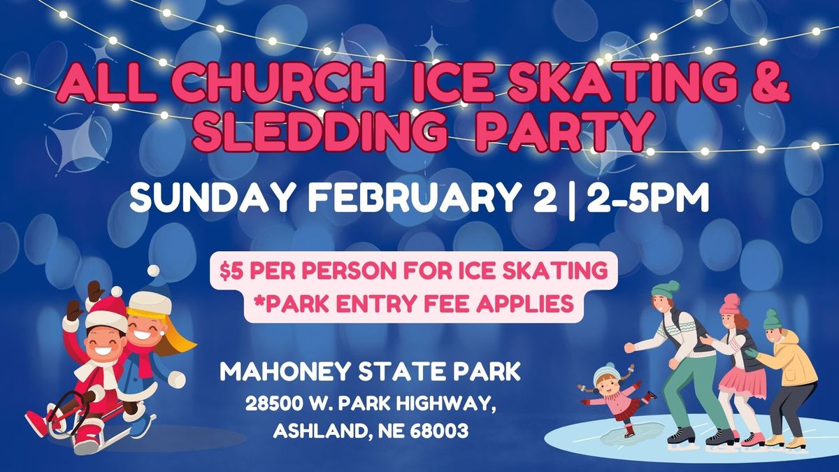 Youth and Children\u2019s annual ice skating & sledding party