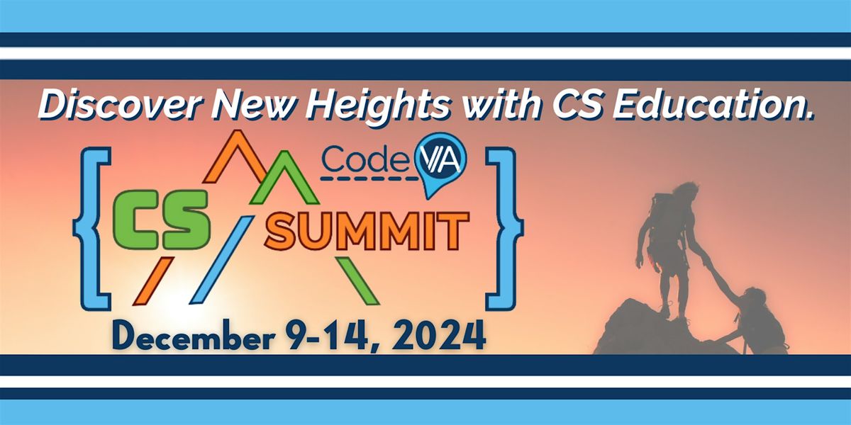 CodeVA CSEdWeek Virtual CS Summit