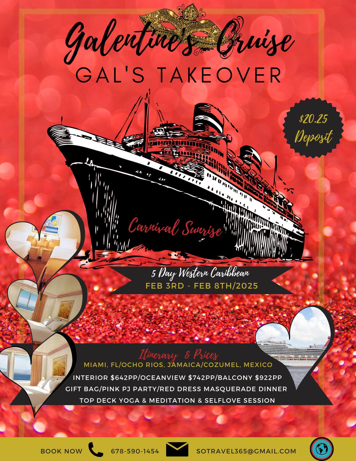 Galentine's Cruise (Gal's Takeover)