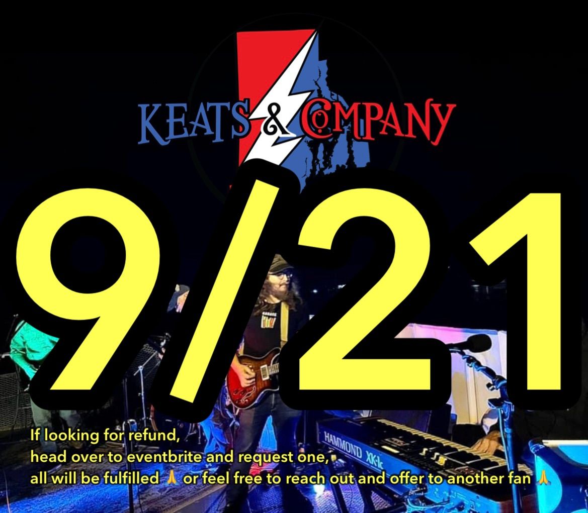 SEPT 21!! Keats and Company Cruise 3 NEW DATE!!