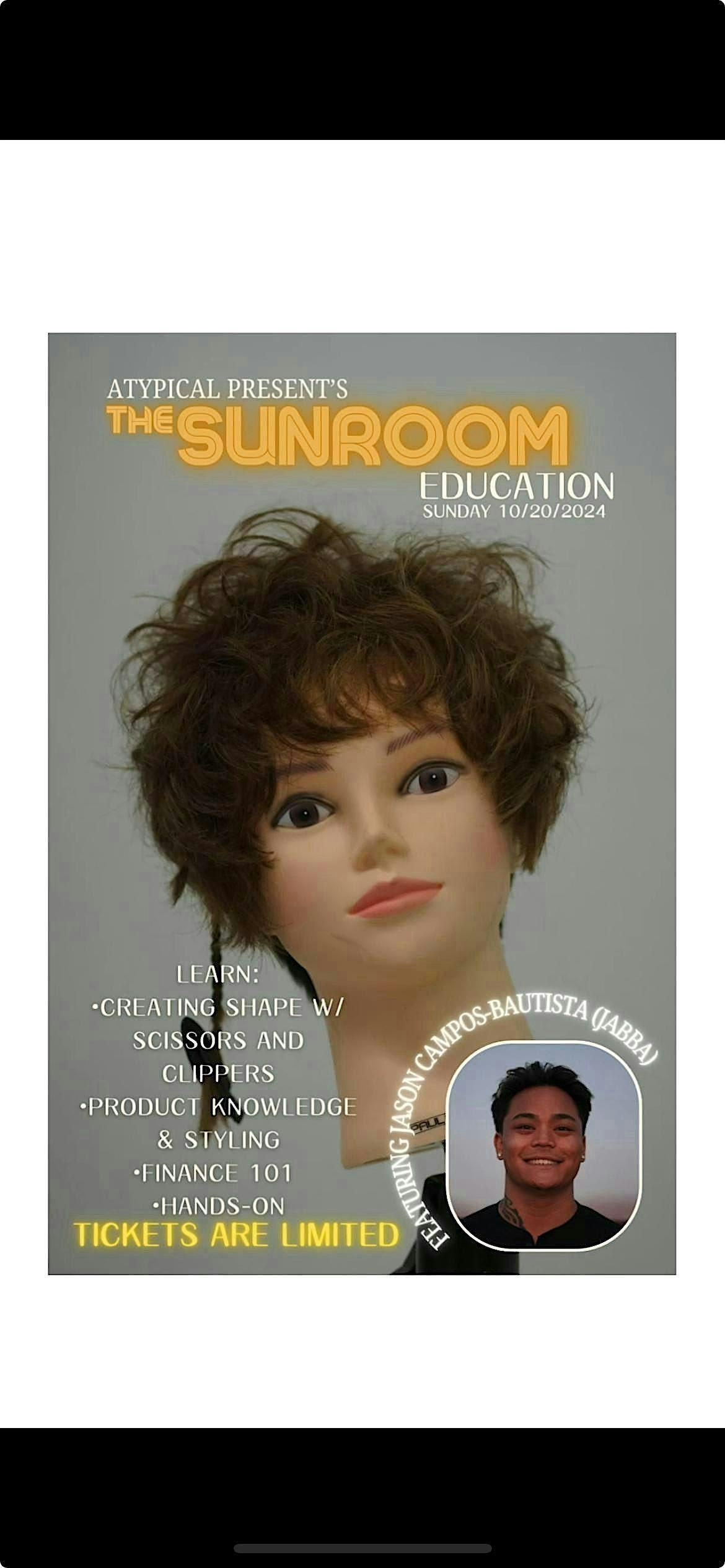 Atypical Presents The Sunroom Education by jabbathebarber