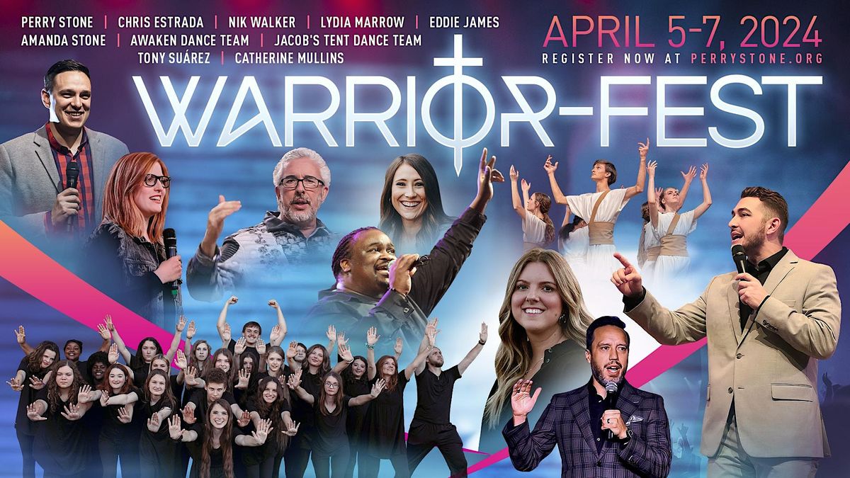 WarriorFest 2024, Omega Center International, Cleveland, 5 April to 7