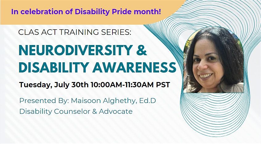 July Neurodiversity & Disability Awareness