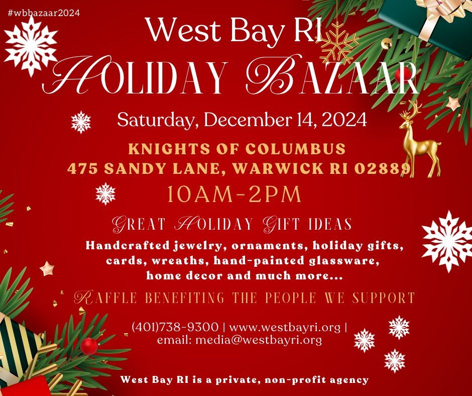 West Bay RI Holiday Bazaar