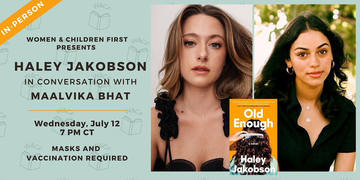 In-person Event: OLD ENOUGH by Haley Jakobson