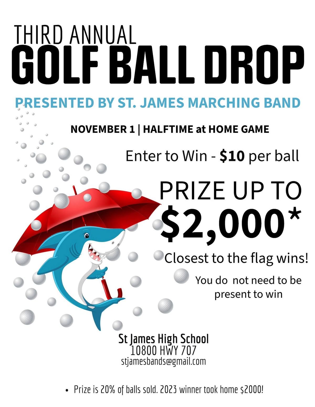 Third Annual Golf Ball Drop