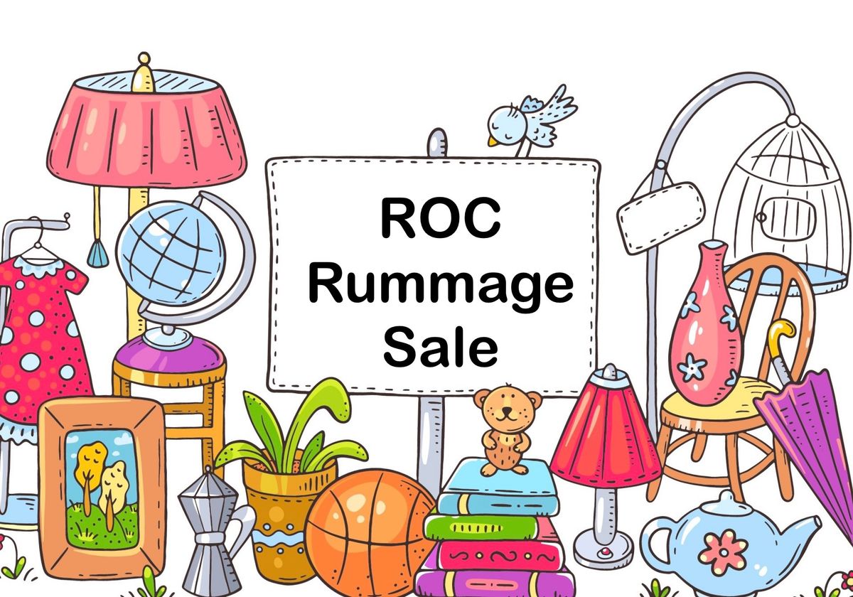 21st annual ROC Rummage Sale!